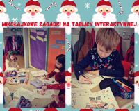 Mikołajkowe Zagadki na Tablicy Interaktywnej