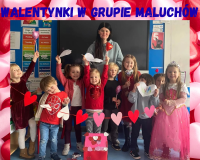 Walentynki w grupie maluchów