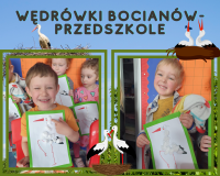 Wędrówki bocianów - przedszkole