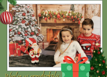 Kopia – Red Illustrative Merry Christmas Greeting Photo Facebook Post - 19