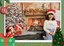 Kopia – Red Illustrative Merry Christmas Greeting Photo Facebook Post - 3
