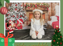 Kopia – Red Illustrative Merry Christmas Greeting Photo Facebook Post - 4