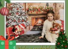 Kopia – Red Illustrative Merry Christmas Greeting Photo Facebook Post - 8