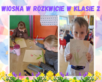 Wiosna w pełnym rozkwicie w klasie 2